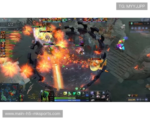 Dota2职业比赛团战站位解析